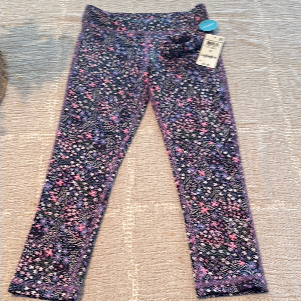 Ideology Kids Starry Night Leggings - Purple and Pink